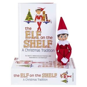 The Elf on the Shelf Book & Doll Set - Girl Light